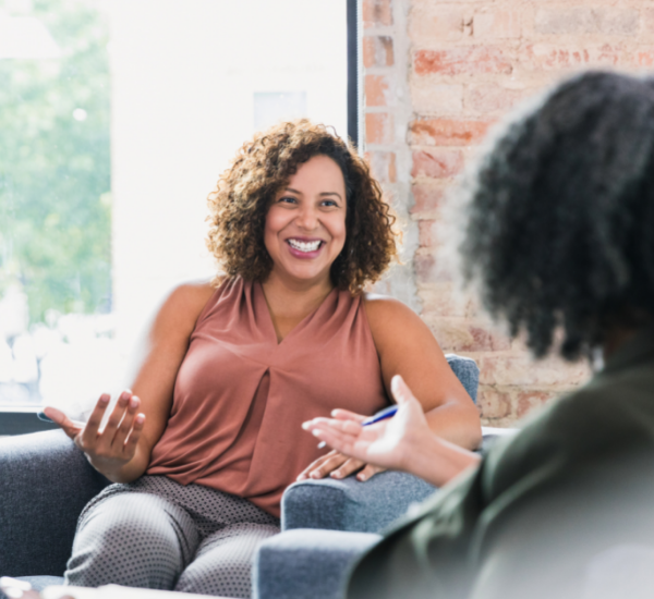 woman in therapy session